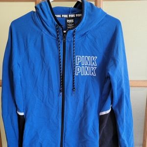 Pink brand zip up jacket